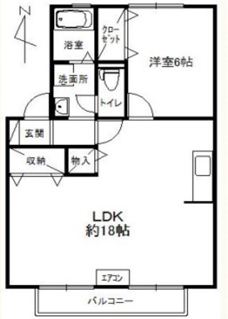 プレステージ芦屋の物件間取画像